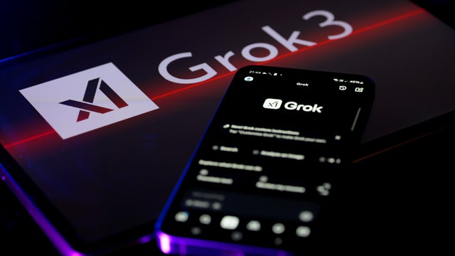 Grok X AI 3 Announced  - Photo Illustration 